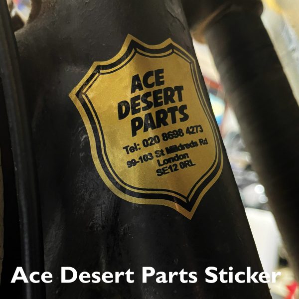 Ace Desert Parts Dealer Sticker