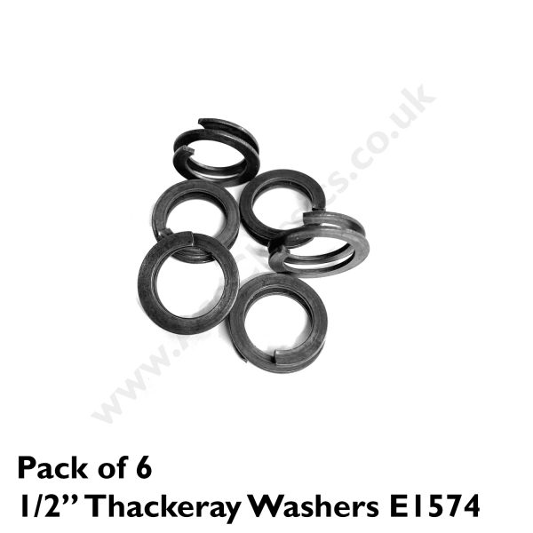 Pack of 6 x 1/2” Thackeray Washers E1574