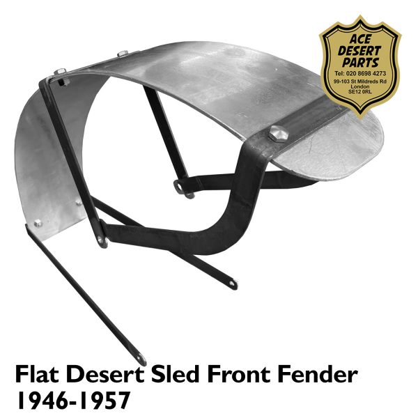 Flat Desert Sled Front Fender 1946-1957