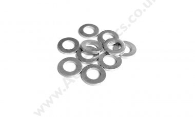Pack of 10 x 1/4 plain Washers S25-13