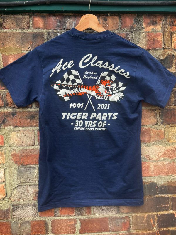 The Ace Classics Limited Edition 30 Year Navy Blue T-Shirt