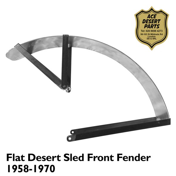 Flat Desert Sled Front Fender 1958-1970