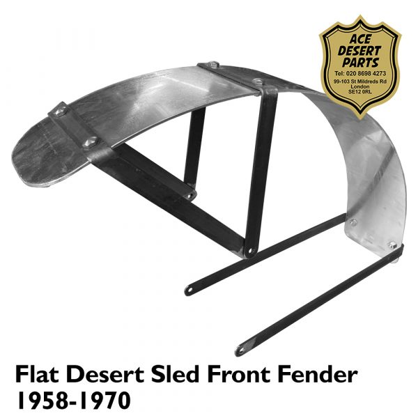Flat Desert Sled Front Fender 1958-1970
