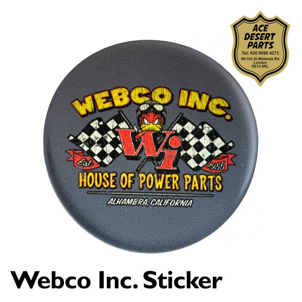 Webco Inc House of Power Parts Sticker