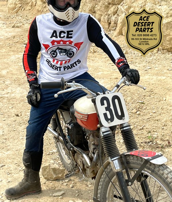 Ace Desert Parts Vintage Motocross Jersey