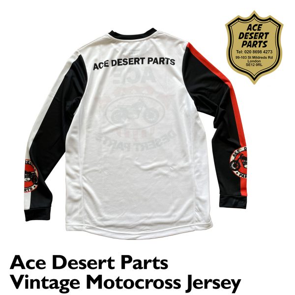 Ace Desert Parts Vintage Motocross Jersey