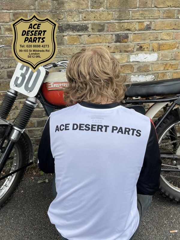 Ace Desert Parts Vintage Motocross Jersey