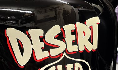 Classic Desert Sled Sticker