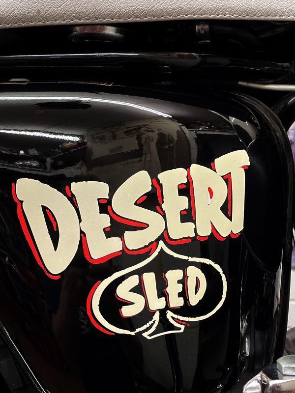 Classic Desert Sled Sticker