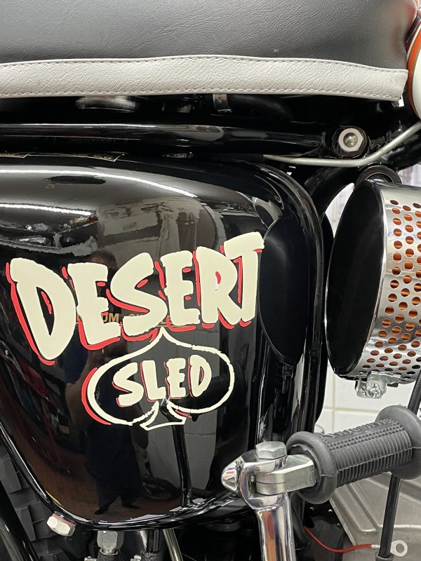 Classic Desert Sled Sticker