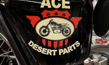 Ace Desert Parts Oil Tank Sticker