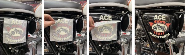 Ace Desert Parts Oil Tank Sticker