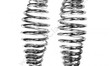 Triumph - 2 x Rigid Chrome Barrel Seat Springs