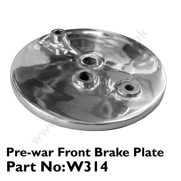 Triumph - Pre-War Front Brake Plate W314