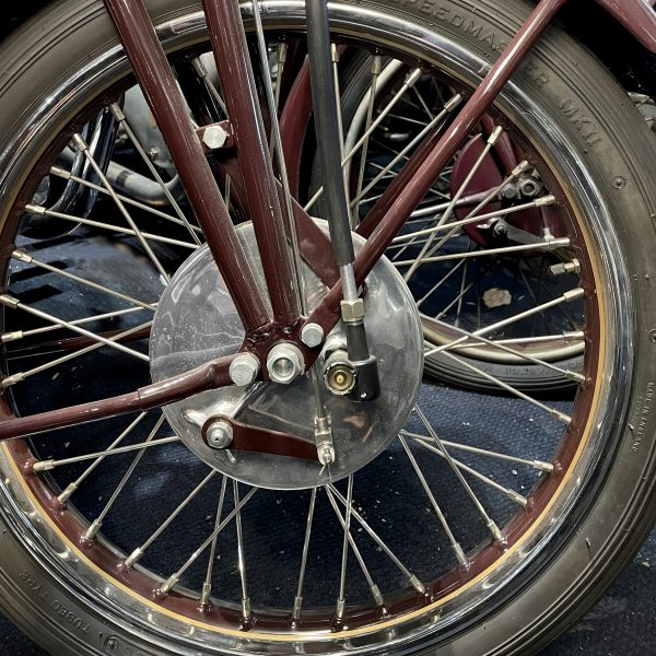 Triumph - Pre-War Front Brake Plate W314