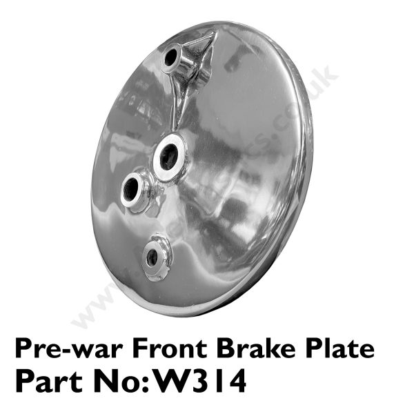 Triumph - Pre-War Front Brake Plate W314