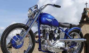 Triumph - Ram Horn Style Pipes