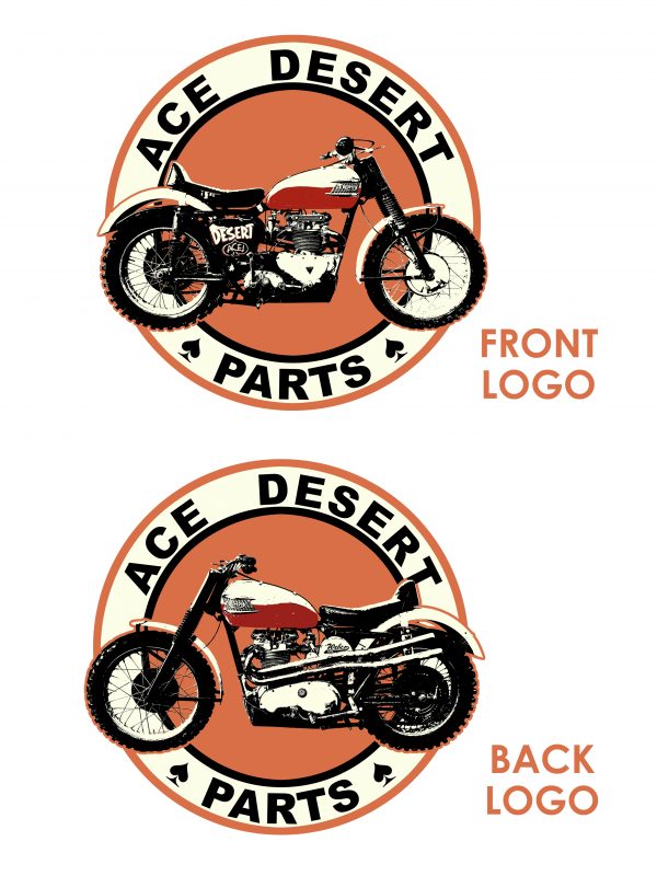 Ace Desert Parts - Classic T-shirt in Blue