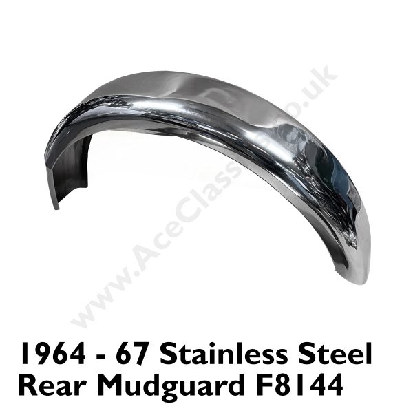 1964-1967 Stainless Steel Rear Mudguard/Fender F6967 – 82-6967