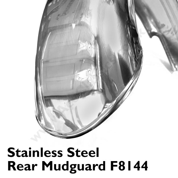 Stainless Steel Rear Mudguard/Fender 1967-70 F8144 - 82-8144