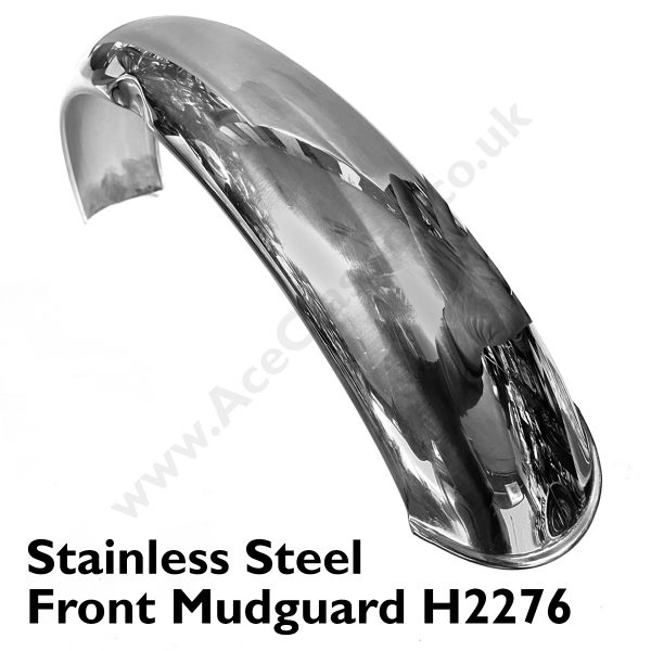 Stainless Steel Front Mudguard/Fender H2276 – 97-2276