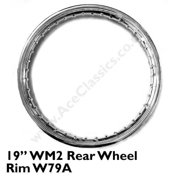 Quickly Detachable - 19” WM2 Rear Wheel Rim W79A