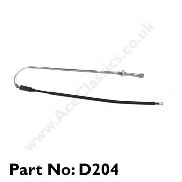 Front Brake Cable (with rod) 1946-48