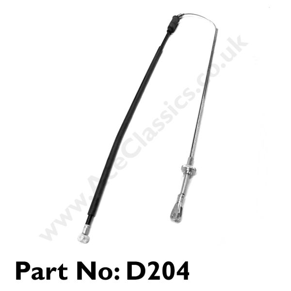 Front Brake Cable (with rod) 1946-48