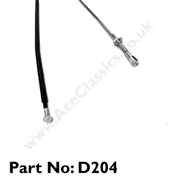 Front Brake Cable (with rod) 1946-48