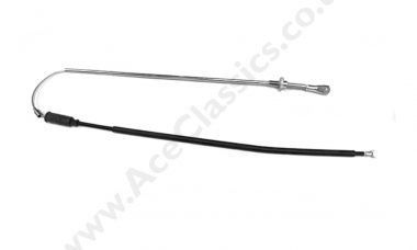 Front Brake Nacelle Cable with rod (8” Air Scoop) 1954-56