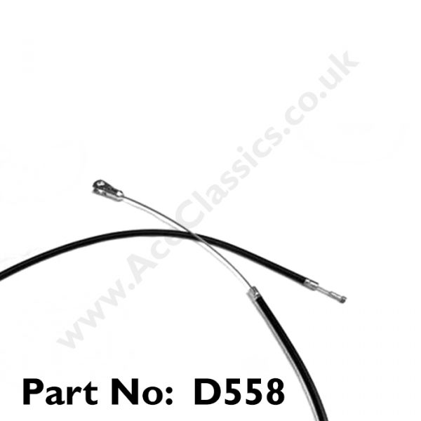 8” Full Width Hub Front Brake Cable 1965 - 67