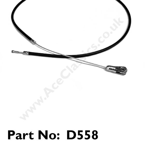 8” Full Width Hub Front Brake Cable 1965 - 67