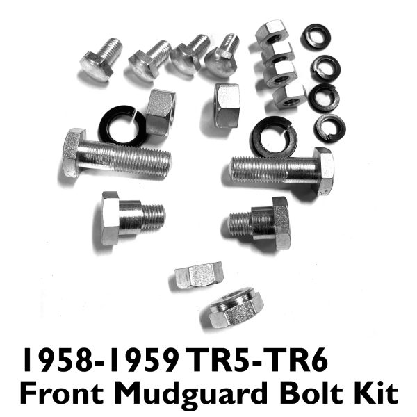 1958-1959 TR5-TR6 Front Mudguard Bolt Kit