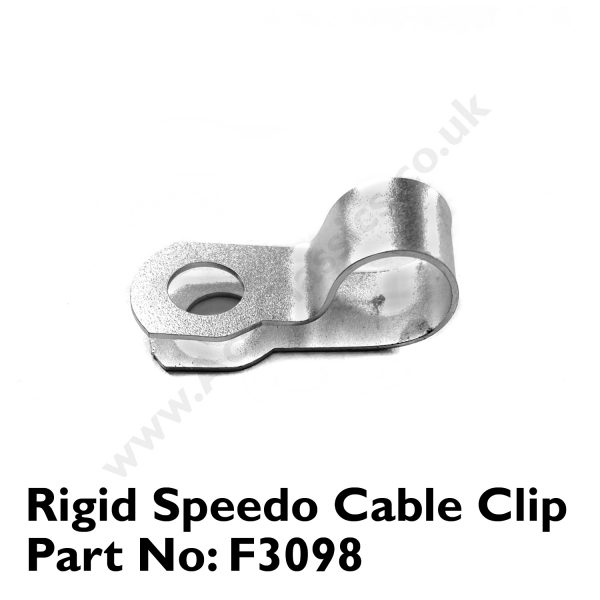 F3098 Rigid Speedo cable clip