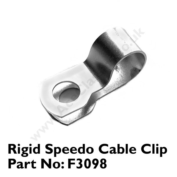 F3098 Rigid Speedo cable clip