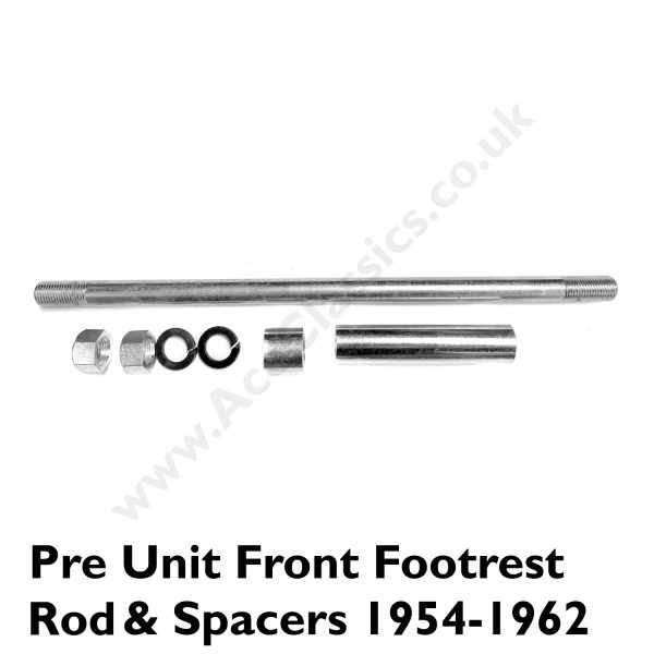 Pre Unit Front Footrest Rod & Spacers 1954-1962