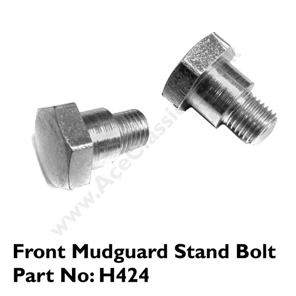 2 x Front Mudguard Stand Bolt H424