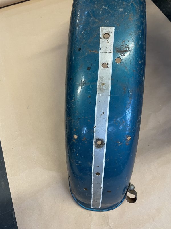 Original used 1969 Trident Rear Mudguard - Image 3