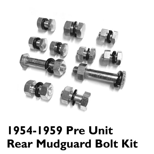1954-1959 Pre Unit Rear Mudguard Bolt Kit