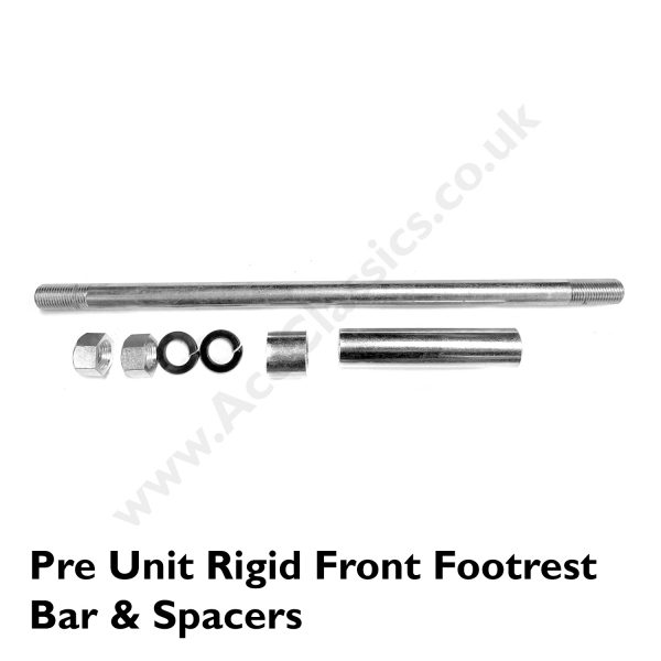 Pre Unit Rigid Front Footrest Bar & Spacers