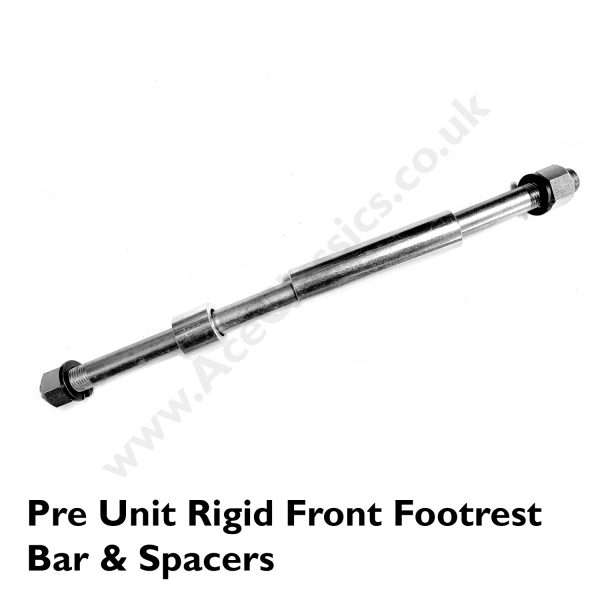 Pre Unit Rigid Front Footrest Bar & Spacers