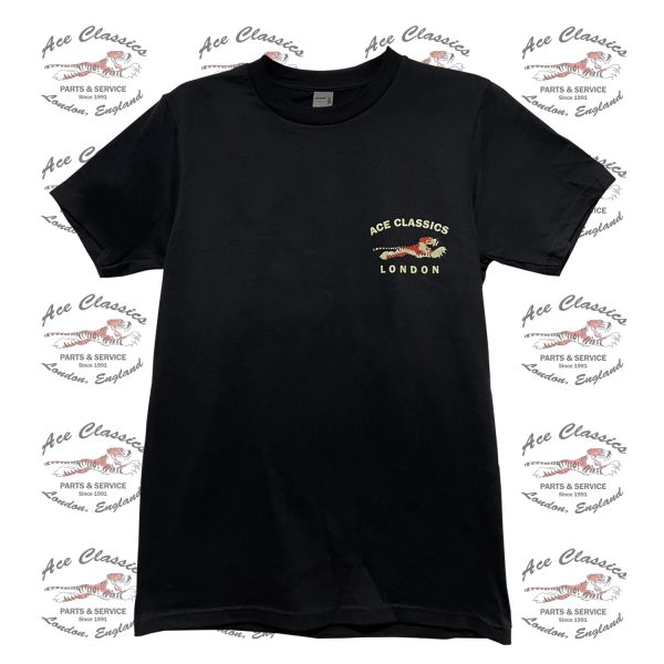 Ace Classics London Tiger Tee Black