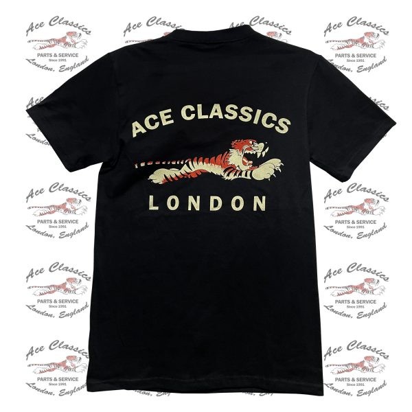 Ace Classics London Tiger Tee Black