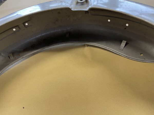 1961 T110 Road Cruiser Valanced Rear Mudguard - Image 4