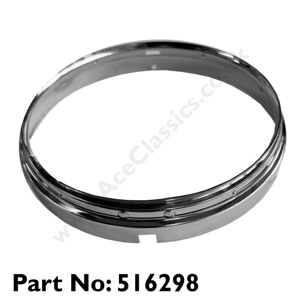 Triumph - Pre Unit Nacelle Inner Head Light Rim 6 1/2" 516298 UK MADE