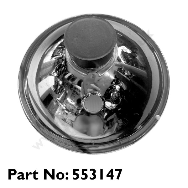 Lucas 6 1/2" Headlight Reflector With Pilot  - Image 2