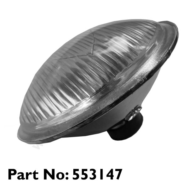 Lucas 6 1/2" Headlight Reflector With Pilot  - Image 3