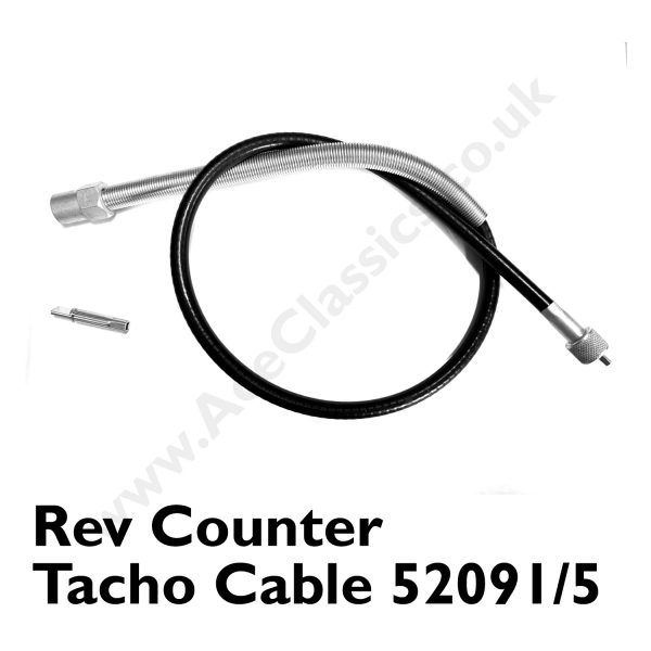 Triumph - Pre Unit Rev Counter Tacho Cable 52091/5