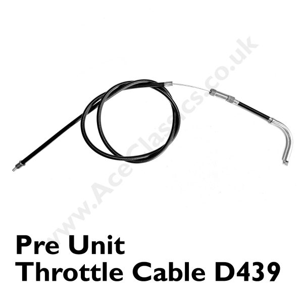 Triumph - Pre Unit Throttle Cable