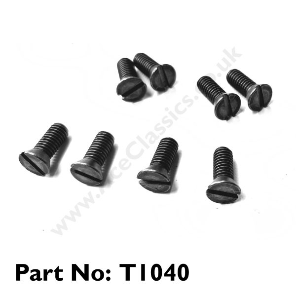 Triumph - Clutch Countersunk Screws x8